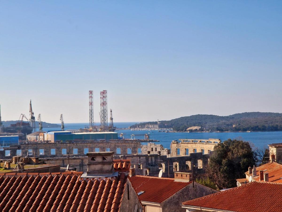 Arena Sunset, Sea Coloseum View, 2 Rooms Free Parking Пула Экстерьер фото